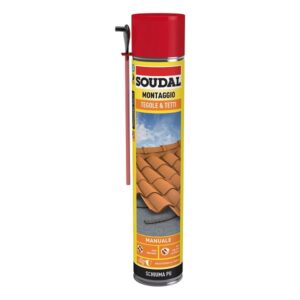 Schiuma poliuretanica Manuale 750ml Tegole e Tetti
